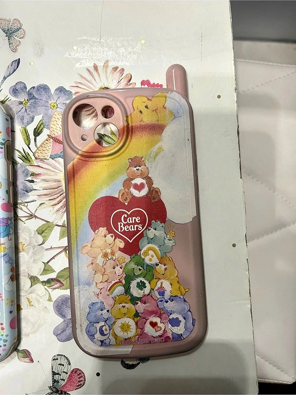 Care Bears Phone Case in Pink & Multicolor